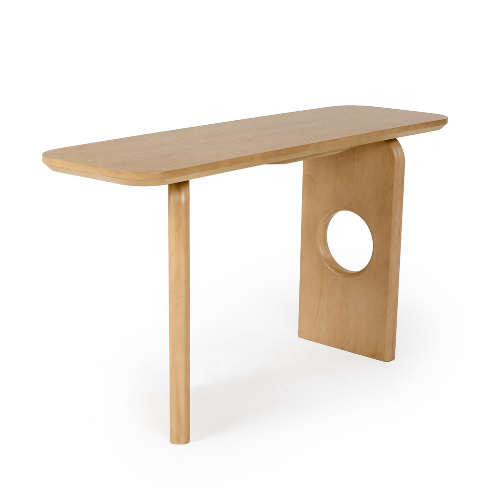 Oshana - Modern White Oak Console Table - View 4