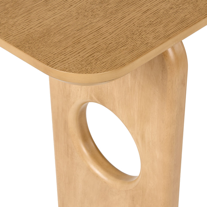 Oshana - Modern White Oak Console Table