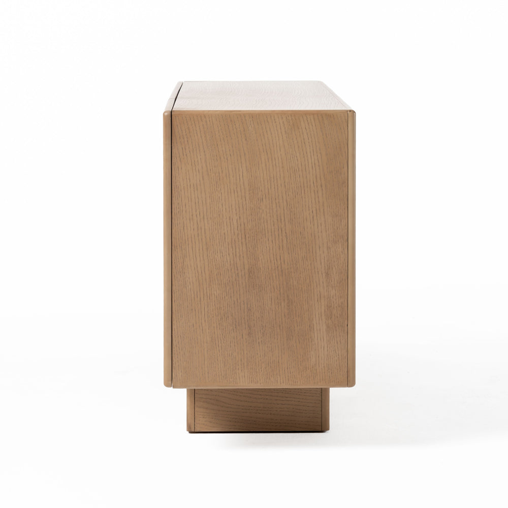 Oshana - Modern White Oak Buffet - View 5