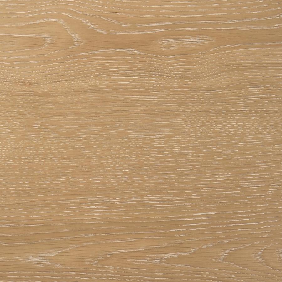 Ottowa - 36" Round Wood Cocktail Coffee Table Washed - Light Oak Coffee Table modern furniture Contempo Furniture