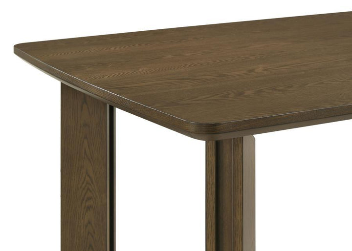 Ottowa - Rectangular Wood Dining Table - Brown Dining Table modern furniture Contempo Furniture