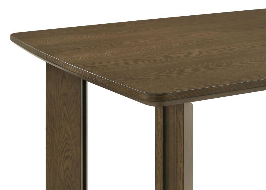 Ottowa - Rectangular Wood Dining Table - Brown Dining Table modern furniture Contempo Furniture