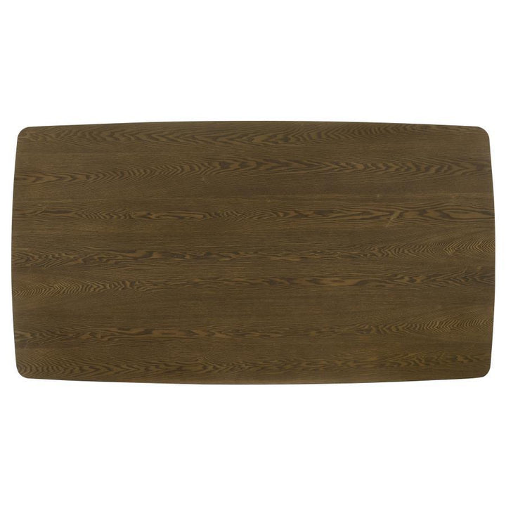 Ottowa - Rectangular Wood Dining Table - Brown Dining Table modern furniture Contempo Furniture