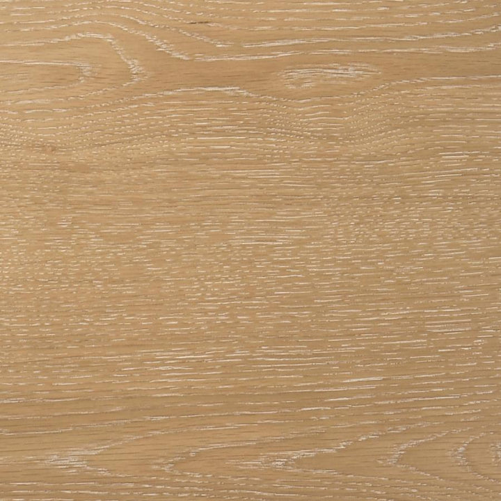 Ottowa - Round Wood Side End Table With Shelf - Washed Oak End Table modern furniture Contempo Furniture