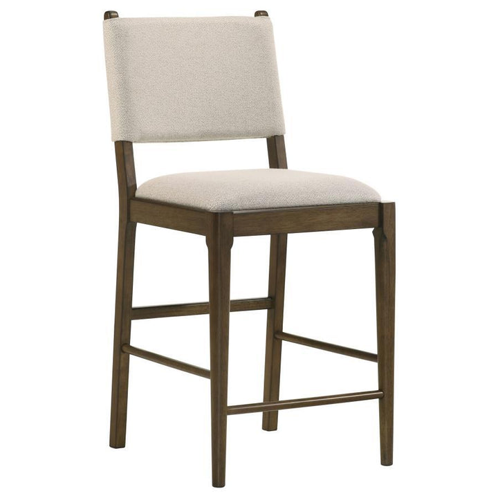 Ottowa - Upholstered Counter Side Chair (Set of 2) - Brown Chair Set modern furniture Contempo Furniture