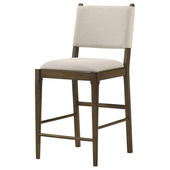 Ottowa - Upholstered Counter Side Chair (Set of 2) - Brown Chair Set modern furniture Contempo Furniture
