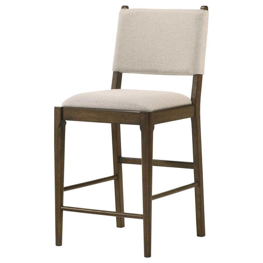 Ottowa - Upholstered Counter Side Chair (Set of 2) - Brown Chair Set modern furniture Contempo Furniture