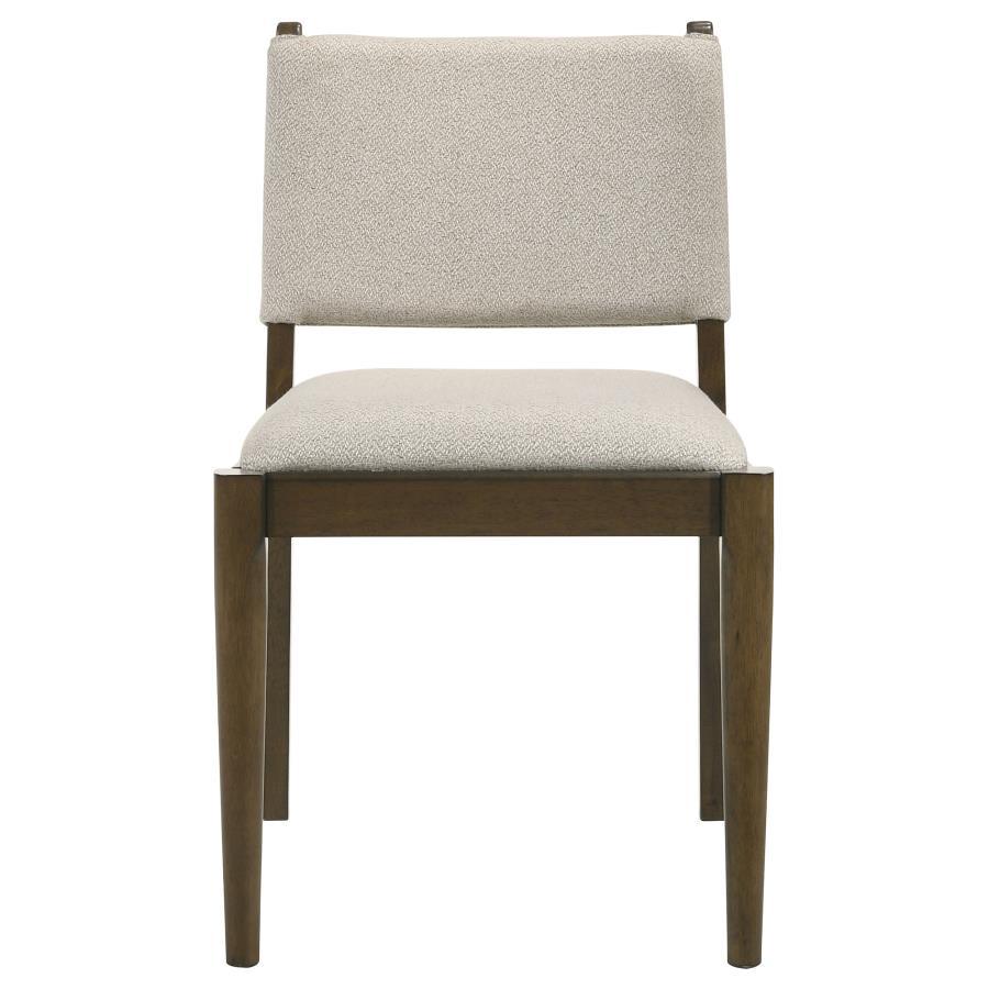 Ottowa - Upholstered Dining Side Chair (Set of 2) - Brown Chair Set modern furniture Contempo Furniture