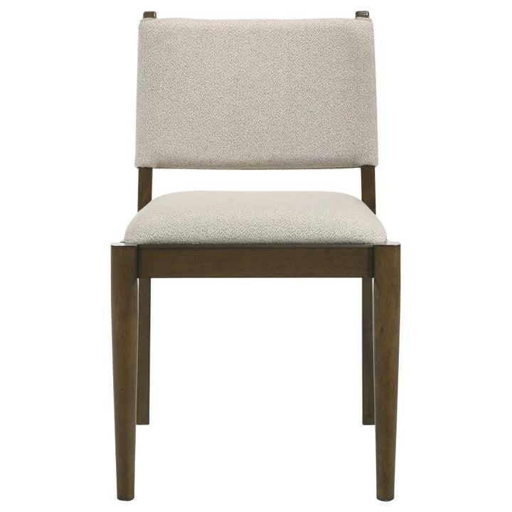 Ottowa - Upholstered Dining Side Chair (Set of 2) - Brown Chair Set modern furniture Contempo Furniture
