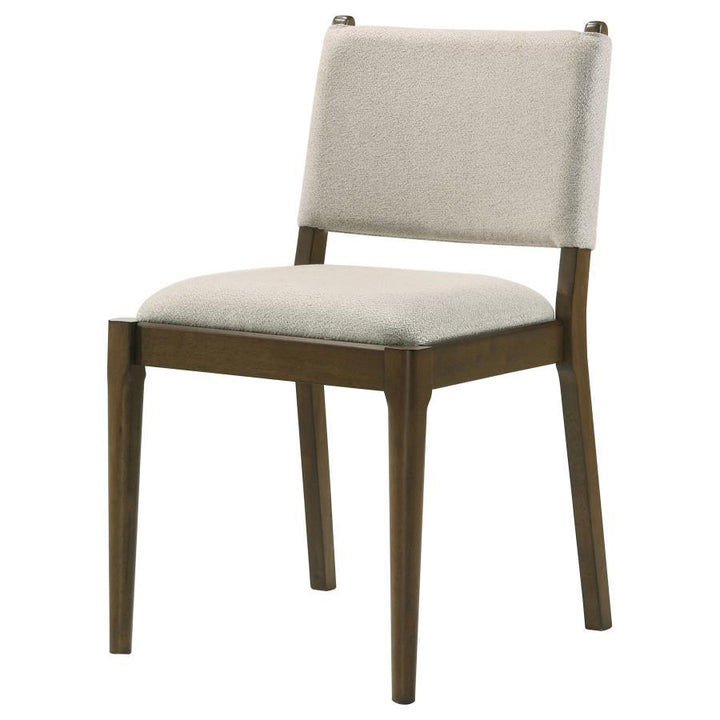 Ottowa - Upholstered Dining Side Chair (Set of 2) - Brown Chair Set modern furniture Contempo Furniture
