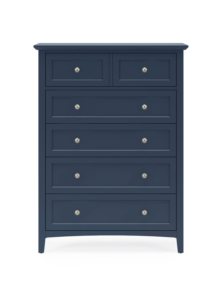 Modus Furniture Pnkx84A Grace Five Drawer Chest In Blueberry 2024