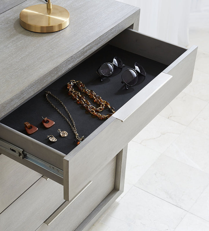 Oxford Six - Drawer Chest in Mineral Chest modern furniture Contempo Furniture