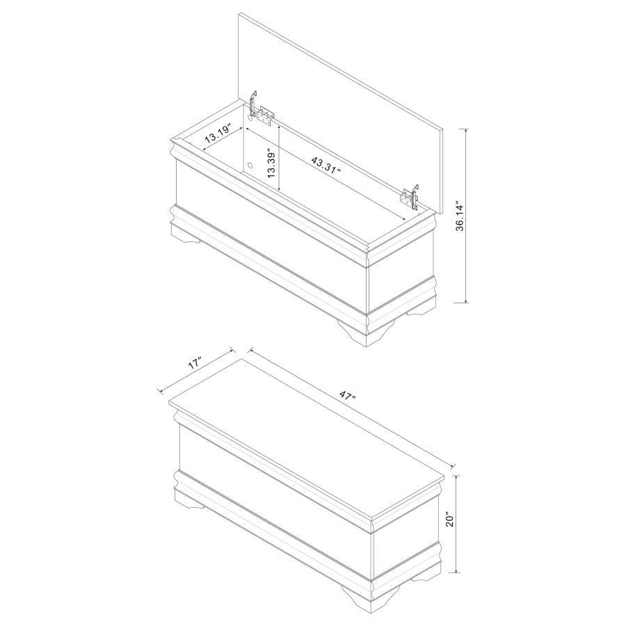 Pablo - Cedar Chest - Warm Brown Accent Chest modern furniture Contempo Furniture