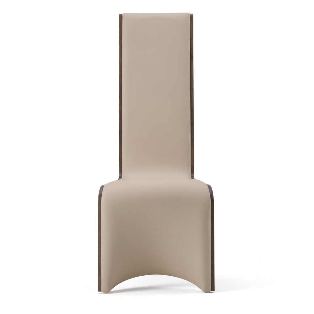 Pacer - Modern Beige & Grey Ash Dining Chair (Set of 2) - View 2