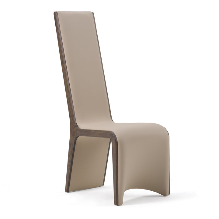 Pacer  Modern Beige & Grey Ash Dining Chair (Set of 2)