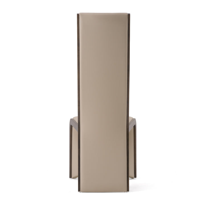 Pacer  Modern Beige & Grey Ash Dining Chair (Set of 2)