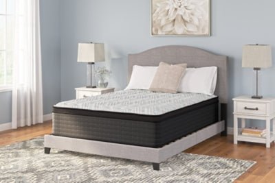 Palisades ET King Mattress - Dark Gray Euro Top Mattress modern furniture Contempo Furniture