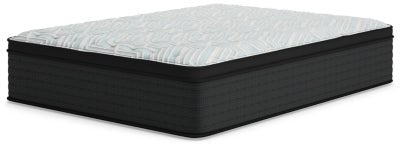 Palisades ET King Mattress - Dark Gray Euro Top Mattress modern furniture Contempo Furniture