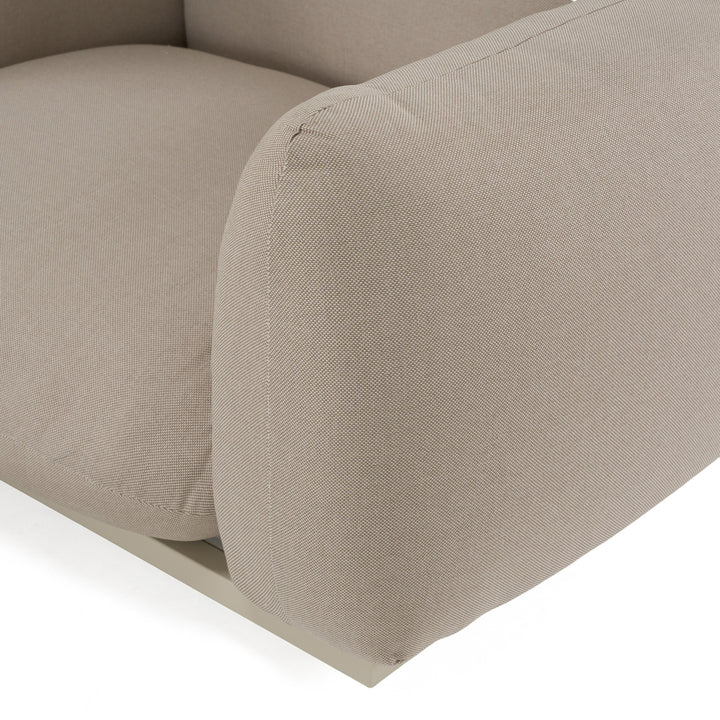 Palma - Outdoor Grey Olefin Fabric Sofa Set
