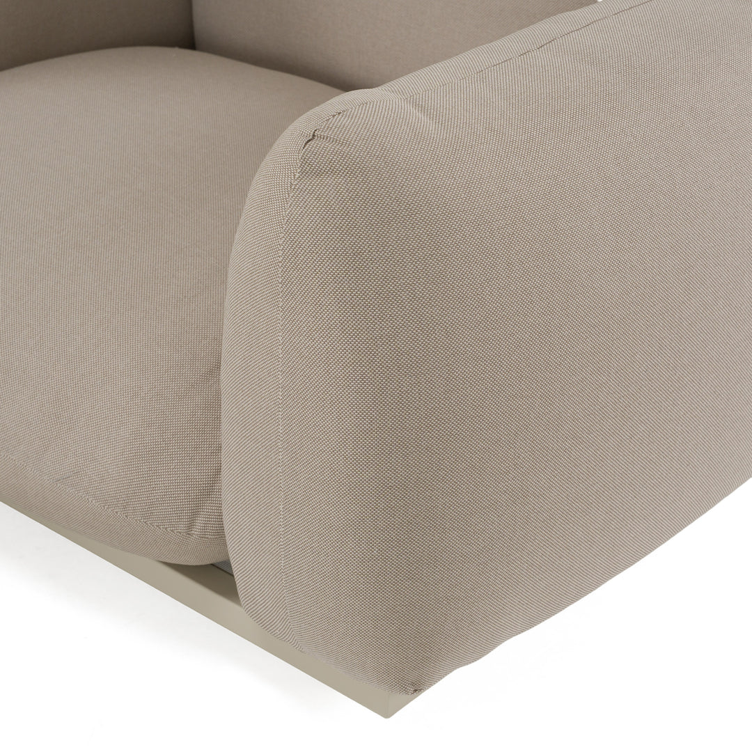 Palma - Outdoor Grey Olefin Fabric Sofa Set