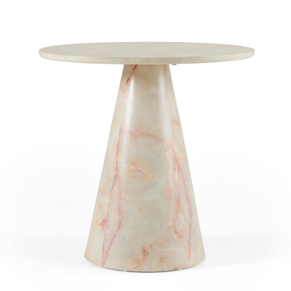 Pampa - Modern Faux Marble End Table