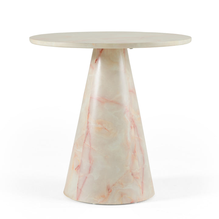 Pampa - Modern Faux Marble End Table