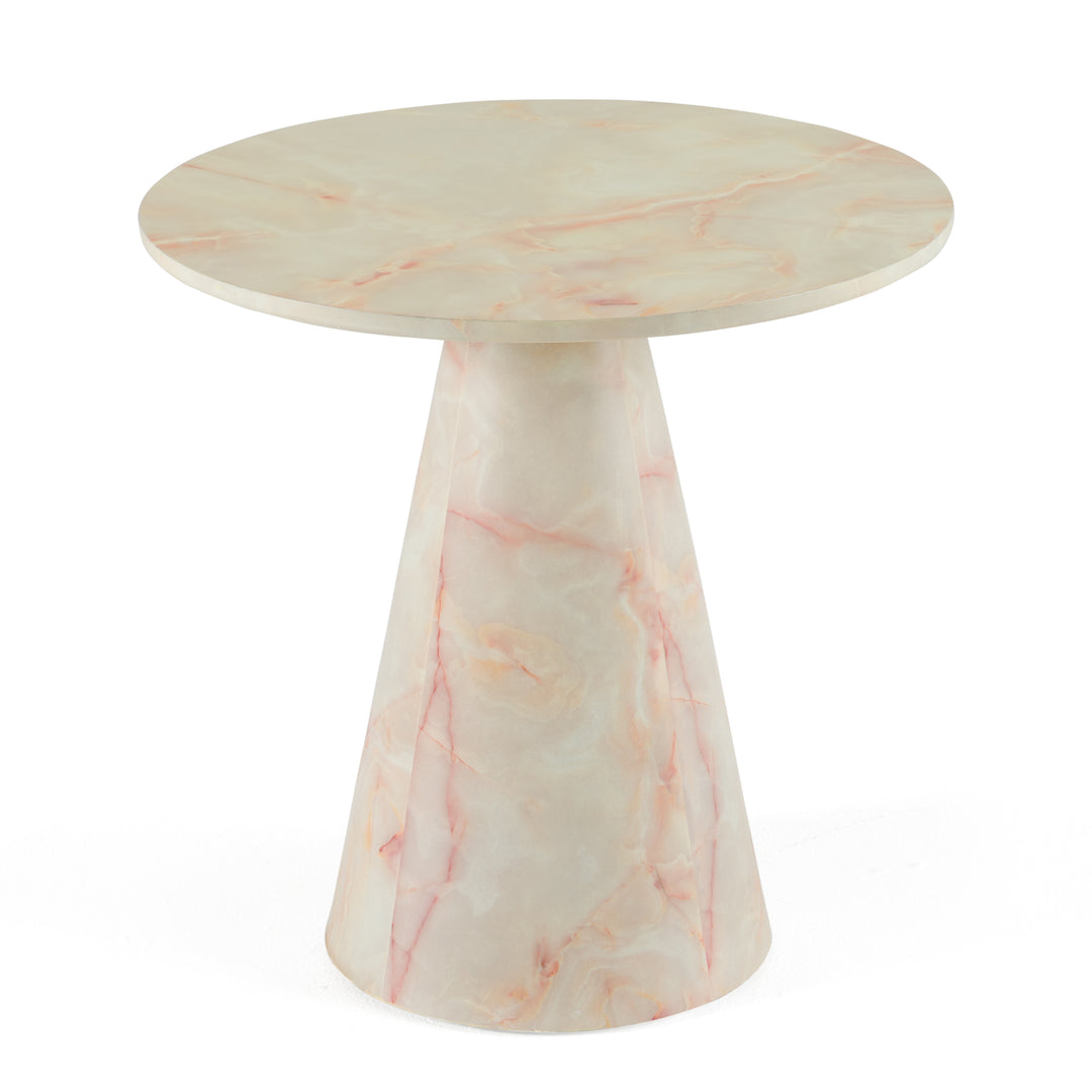 Pampa - Modern Faux Marble End Table