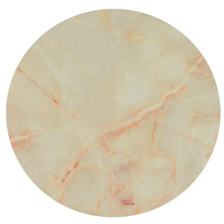 Pampa  Modern Faux Marble End Table