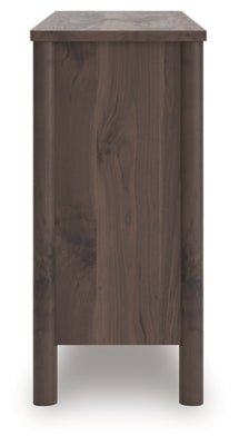 Pamytta Dresser - Dark Brown Dresser modern furniture Contempo Furniture