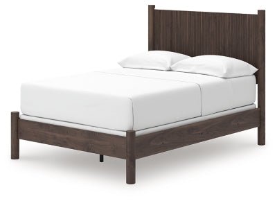 Pamytta Full Panel Bed - Dark Brown Panel Bed modern furniture Contempo Furniture