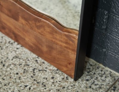 Panchali Floor Mirror - Dark Brown Floor Mirror modern furniture Contempo Furniture