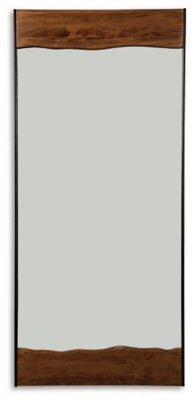 Panchali Floor Mirror - Dark Brown Floor Mirror modern furniture Contempo Furniture