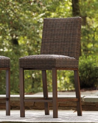Paradise Trail Bar Stool (Set of 2) - Light Brown Stool Set modern furniture Contempo Furniture