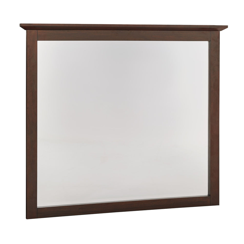 Paragon Mirror in Truffle Mirror modern furniture Contempo Furniture