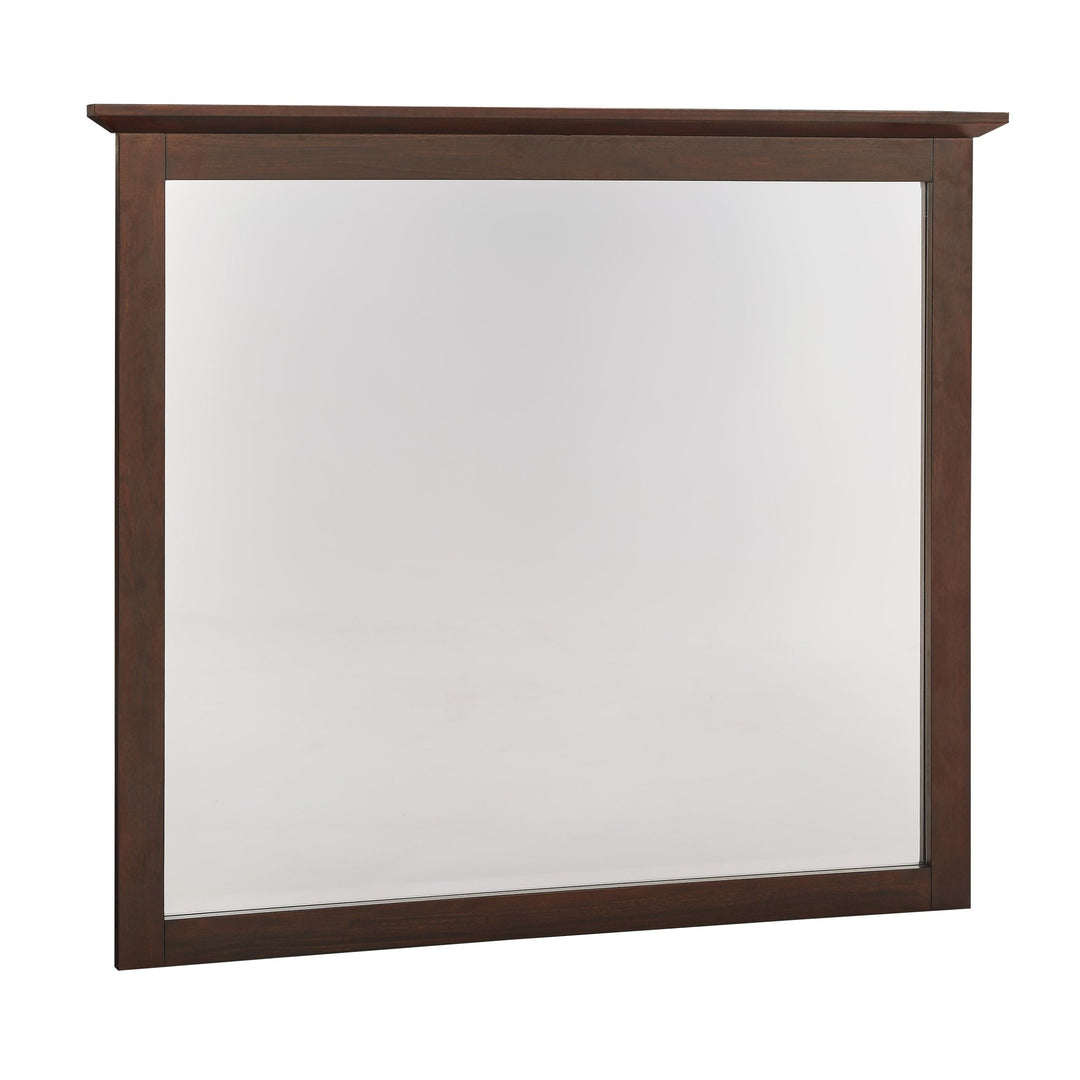 Paragon Mirror in Truffle Mirror modern furniture Contempo Furniture