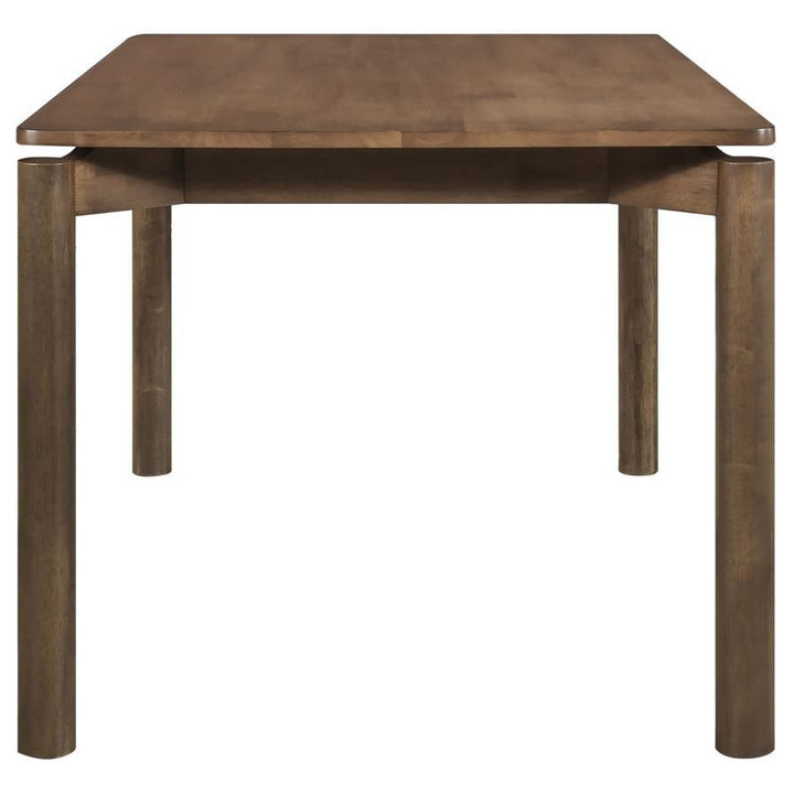 Parkridge - 7 Piece Wood Dining Set - Natural Walnut 7 - Piece Dining Room Set modern furniture Contempo Furniture