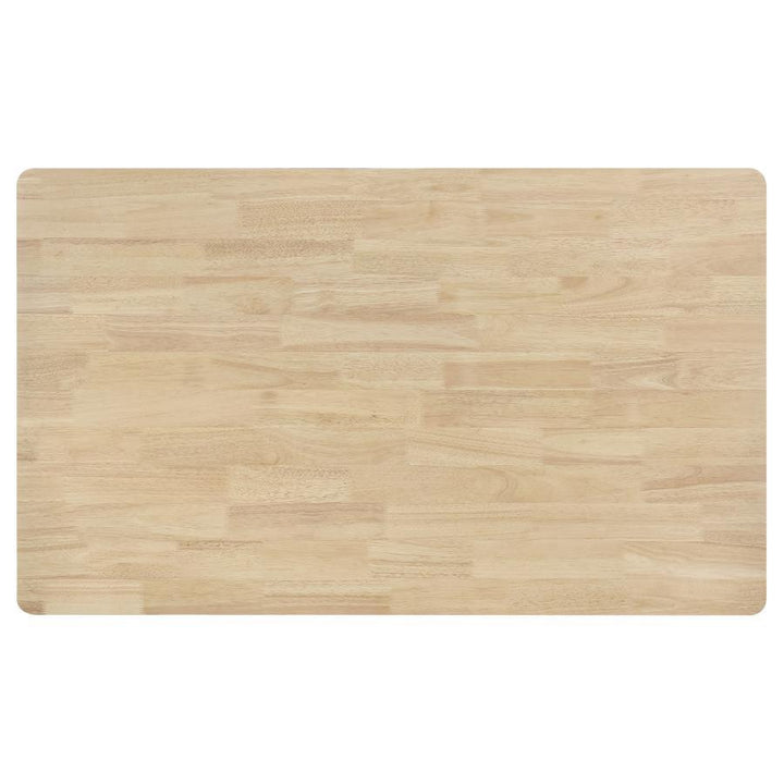 Parkridge - 7 Piece Wood Dining Set - White Washed 7 - Piece Dining Room Set modern furniture Contempo Furniture