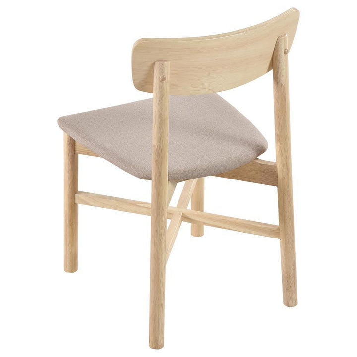 Parkridge - Dining Side Chair (Set of 2) - White Washed Chair Set modern furniture Contempo Furniture