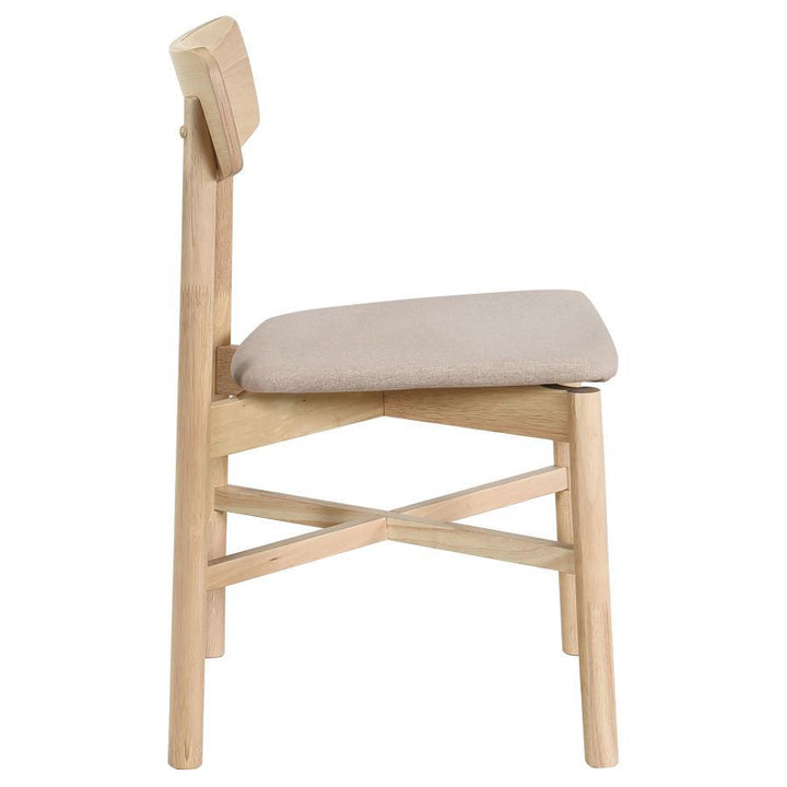 Parkridge - Dining Side Chair (Set of 2) - White Washed Chair Set modern furniture Contempo Furniture
