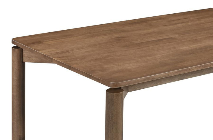 Parkridge - Rectangular Dining Table - Natural Walnut Dining Table modern furniture Contempo Furniture
