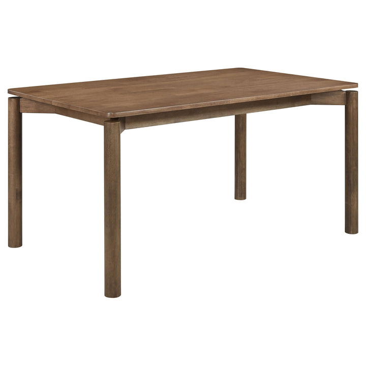 Parkridge - Rectangular Dining Table - Natural Walnut Dining Table modern furniture Contempo Furniture