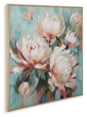 Parryville Wall Art - Pink Canvas Art modern furniture Contempo Furniture