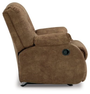 Partymate Recliner - Light Brown Rocker Chair modern furniture Contempo Furniture