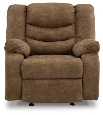 Partymate Recliner - Light Brown Rocker Chair modern furniture Contempo Furniture