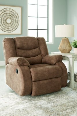Partymate Recliner - Light Brown Rocker Chair modern furniture Contempo Furniture