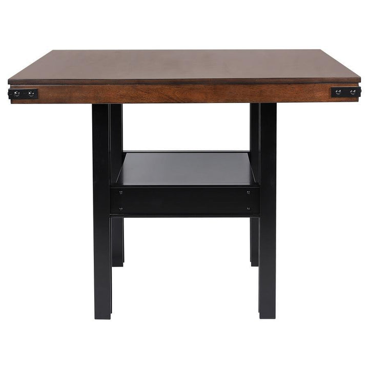 Patterson - 7 Piece Counter Height Dining Set - Mango Oak 7 - Piece Dining Room Set modern furniture Contempo Furniture