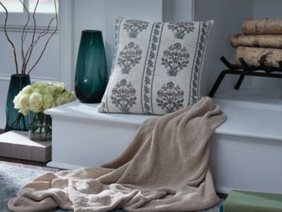 Paulmour Pillow - Dark Gray Throw Pillow modern furniture Contempo Furniture