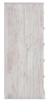 Paxberry Chest of Drawers - White Accent Chest modern furniture Contempo Furniture