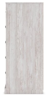 Paxberry Chest of Drawers - White Accent Chest modern furniture Contempo Furniture