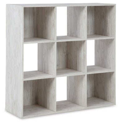 Paxberry Nine Cube Organizer - White Cube Organizers modern furniture Contempo Furniture